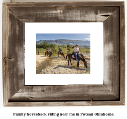 family horseback riding near me in Poteau, Oklahoma